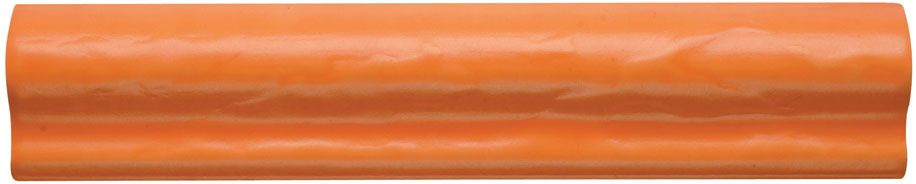 Rako India WLRGE256 listela reliéfní bombáto 5x25 oranžová