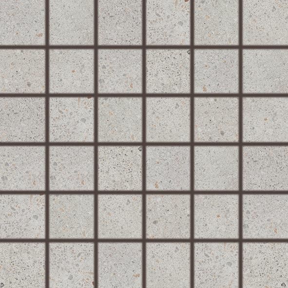 Rako Piazzetta DDM06788 mozaiková súprava 30x30 cm (5x5 cm) svetlosivá