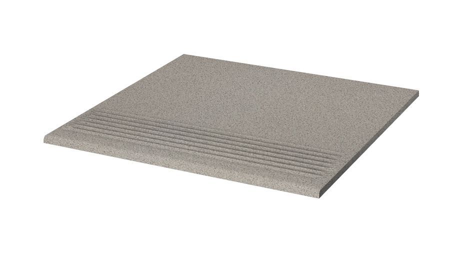 Rako Taurus Granite TCA34076 schodisko 29,8x29,8 sivé 8 mm ABS