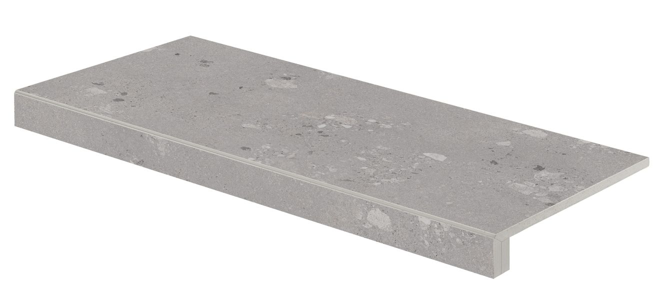 Rako Castone DCF84857 stupňovité kovanie 40x80 popol tmavosivá obd.