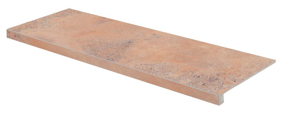 Rako Craft DCFVD892 schodová tvarovka 30x120 pottery hnědočervená rekt.