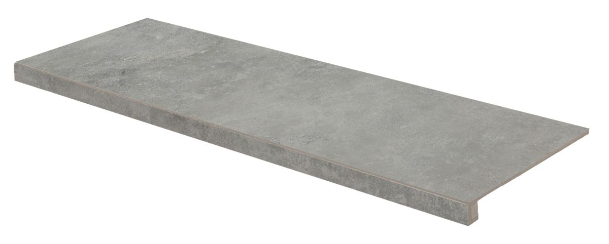 Rako Dale DCFVD880 schodová tvarovka 30x120 elephant tmavě šedá rekt.