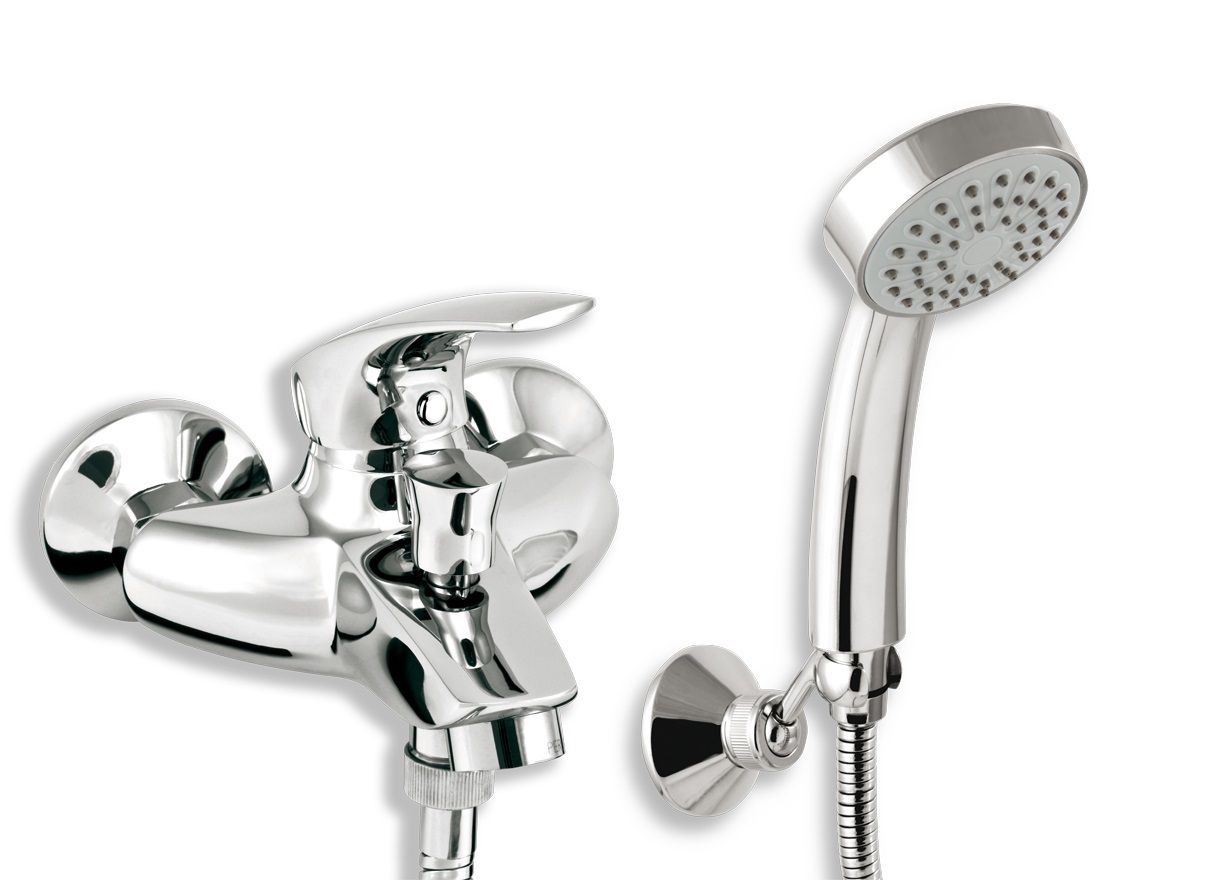 Novaservis Metalia 57 Vaňová batéria 10 cm, chróm 57024,0