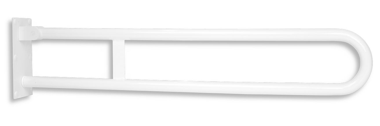 Novaservis Dvojitá sklopná rukoväť 83 cm, biela R66830,11