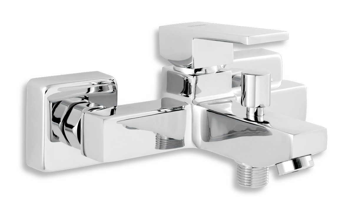 Novaservis Titania Cube Nástenná vaňová batéria 150 mm, chróm 98820/1,0