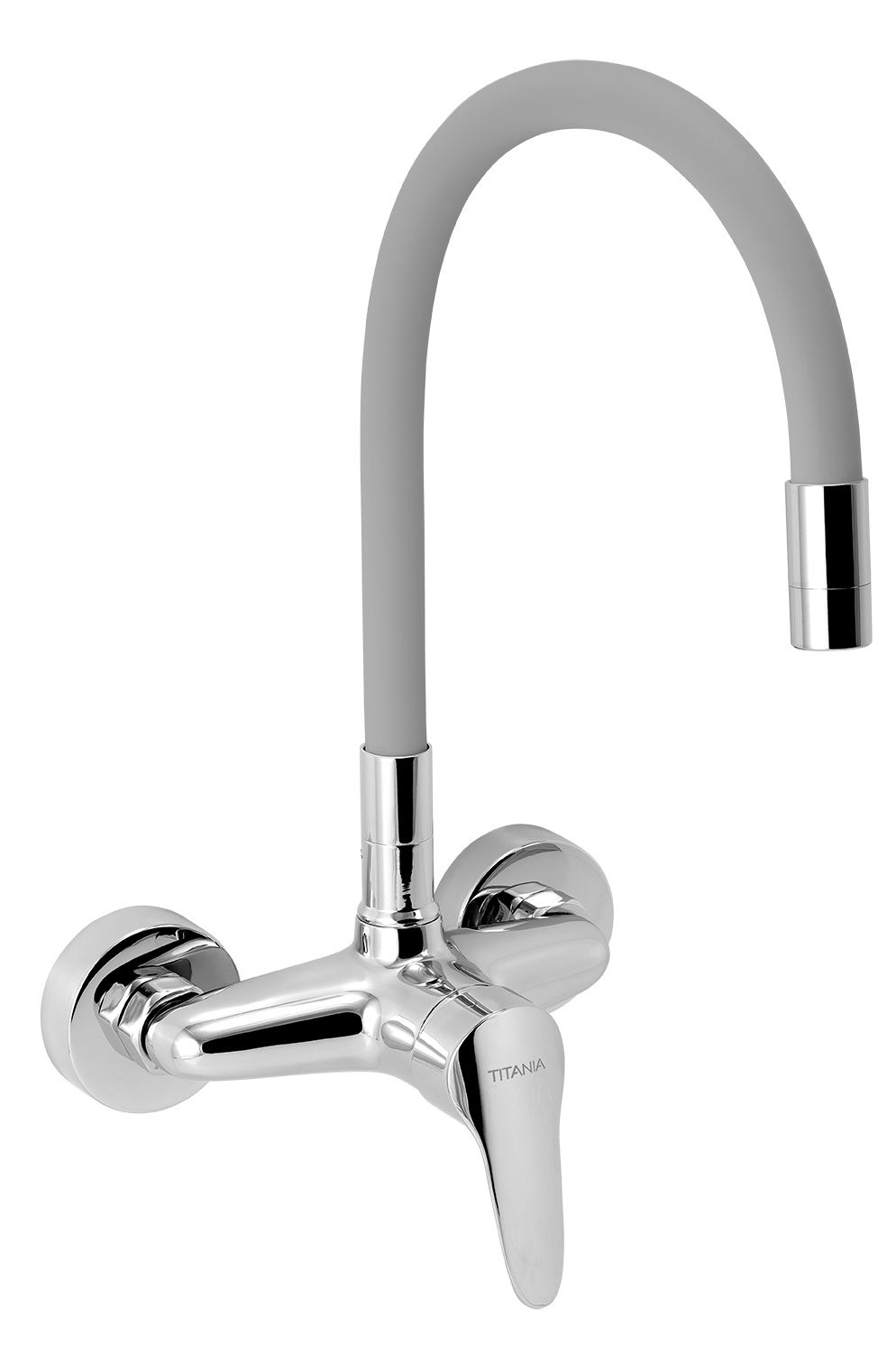 Novaservis Titania Drezová batéria s ohybným ramienkom, 150 mm, sivý chróm 94480,0S