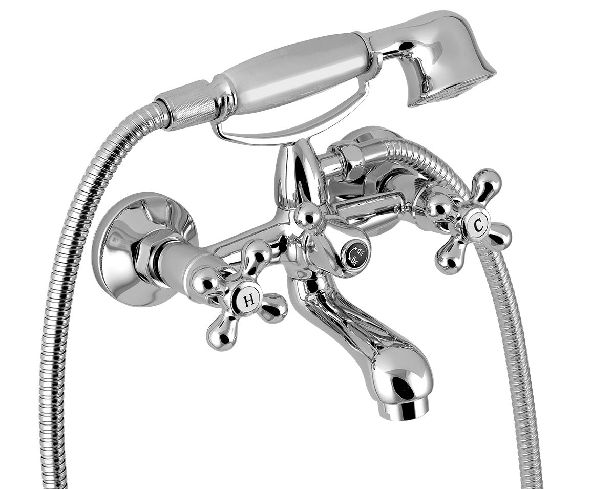 Novaservis Titania Retro vaňová batéria s príslušenstvom chróm 99121,0