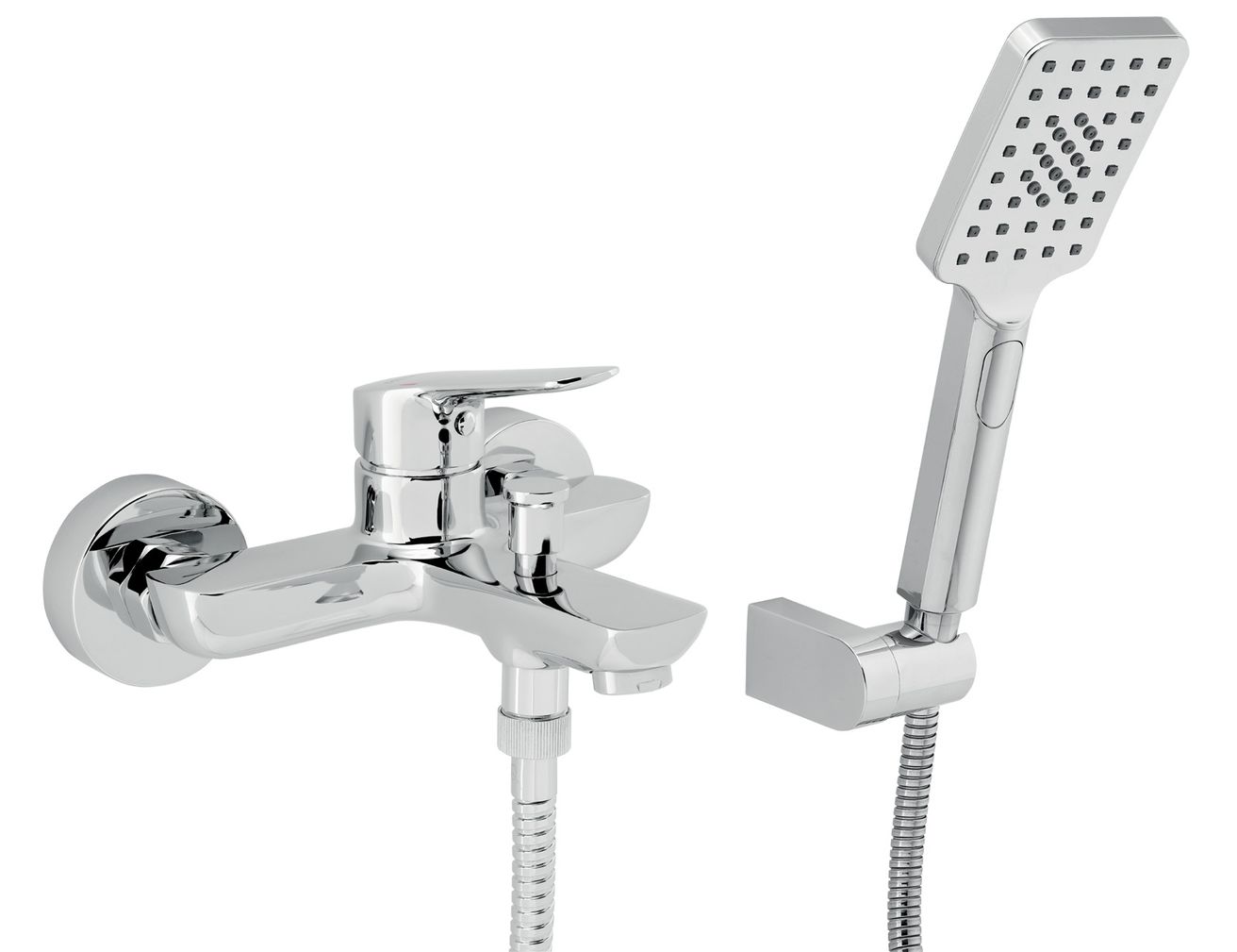 Novaservis Metalia 54 Nástenná vaňová batéria s ECO súpravou, chróm 54020,0