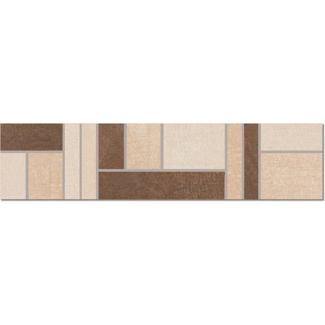 Rako Tahiti DDPL4510 Bordura 8,1x33,3 béžovohnědá