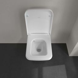Villeroy & Boch Finion Závesné WC, DirectFlush, CeramicPlus, alpská biela 4664R0R1 - galéria #4