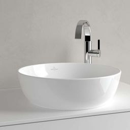 Villeroy & Boch Artis Umývadlo na dosku 43x43 cm, alpská biela 417943R1 - galéria #6