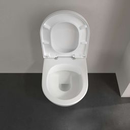 Villeroy & Boch Subway 2.0 Závesné WC, DirectFlush, CeramicPlus, alpská biela 5614R0R1 - galéria #5