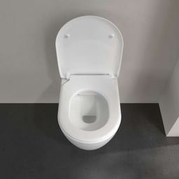Villeroy & Boch Avento Závesné WC s WC doskou, DirectFlush, CeramicPlus, alpská biela 5656RSR1 - galéria #4