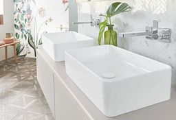 Villeroy & Boch Collaro Umývadlo na dosku 56 x 36 cm, CeramicPlus, alpská biela 4A2056R1 - galéria #3