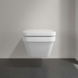 Villeroy & Boch Architectura Závesné WC s WC doskou, DirectFlush, alpská biela 5685HR01 - galéria #2