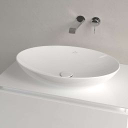 Villeroy & Boch Loop&Friends Umývadlo na dosku, 62 x 42 cm, CeramicPlus, alpská biela 4A4800R1 - galéria #3