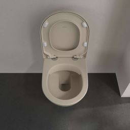 Villeroy & Boch Subway 2.0 Zavesné WC, DirectFlush, CeramicPlus, Almond 5614R0AM - galéria #5