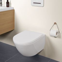 Villeroy & Boch Subway 3.0 Zavesné WC, TwistFlush, alpská biela 4670T001 - galéria #1