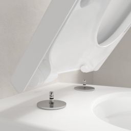 Villeroy & Boch Subway 3.0 Zavesné WC, TwistFlush, CeramicPlus, Stone White 4670T0RW - galéria #9
