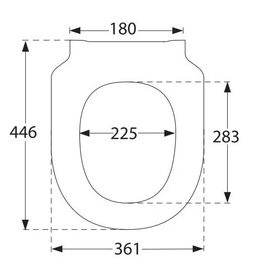 Villeroy & Boch Subway 3.0 WC doska s vekom, SoftClose, Stone White 8M42S1RW - galéria #2