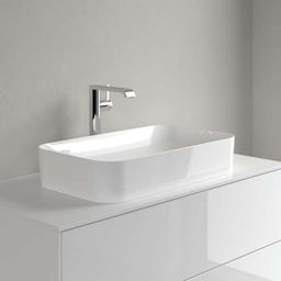 Villeroy & Boch Finion Umývadlo na dosku 60 x 35 cm, CeramicPlus, alpská biela 414361R1 - galéria #2