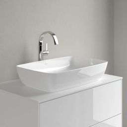 Villeroy & Boch Artis Umývadlo na dosku 58 × 38 cm, CeramicPlus, alpská biela 417258R1 - galéria #7