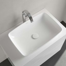 Villeroy & Boch Artis Umývadlo na dosku 58 × 38 cm, CeramicPlus, alpská biela 417258R1 - galéria #3