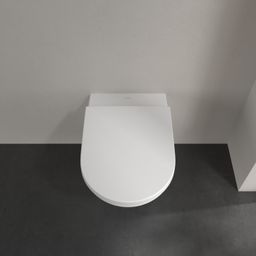 Villeroy&Boch Subway 3.0 WC 37x56cm so SoftClose sedadlom, Alpine White CeramicPlus 4670TSR1 - galéria #3