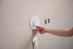 Hansgrohe FixFit Fine S Podomietkový vývod hadice, biela matná 28882700 - galéria #1