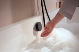 Hansgrohe Exafill Vonkajšie kryty vaňového sifónu, matná čierna/lesklá biela 58119670 - galéria #2