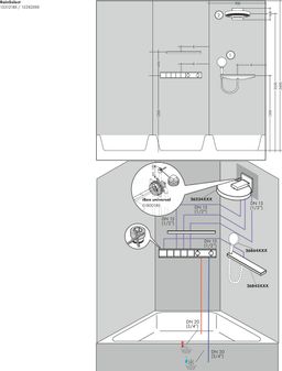 Hansgrohe RainSelect Termostatická batéria pre 4 vývody, čierna matná 15382670 - galéria #3