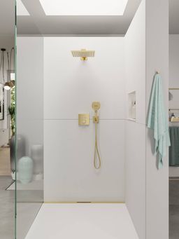 Hansgrohe Raindance E Hlavová sprcha 30 cm, leštené zlato 26238990 - galéria #1