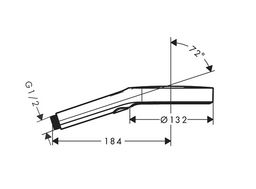 Hansgrohe Rainfinity Ručná sprcha 130 3 trysky matná čierna 26864670 - galéria #1