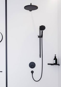 Hansgrohe Ručná sprcha Raindance Select S 12,5 cm, s EcoSmart, čierna matná 26531670 - galéria #3