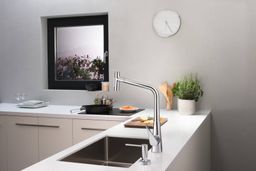 Hansgrohe Dávkovač pracieho prostriedku, chróm 40468000 - galéria #2