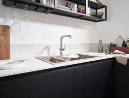 Hansgrohe Talis M54 Drezová batéria, stojánková s výsuvnou výlevkou, chróm 72808000 - galéria #1