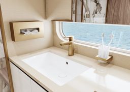 Hansgrohe AddStoris Q Držiak na zubné kefky, sklo/brúsený bronz 41749140 - galéria #2