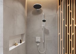 Hansgrohe Pulsify S Horné sprchové rameno 13,8 cm, biele matné 24149700 - galéria #1