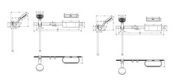 Hansgrohe Wallstoris Ručná sprchová súprava, tyče, úložná súprava, biela matná 24291700 - galéria #1