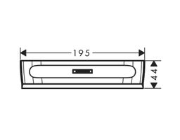 Hansgrohe Stierka na stenu Wallstoris, čierna podložka 27916670 - galéria #1