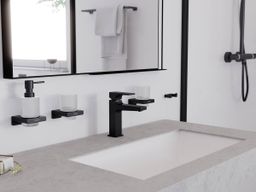 Hansgrohe Držiak na kefky AddStoris, čierny chróm, 41749340 - galéria #1