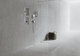 Hansgrohe RainDrain Flex Sprchový žľab 90 cm, matná biela 56045700 - galéria #1