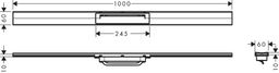 Hansgrohe RainDrain Flex Sprchový žľab 100 cm, vzhľad lešteného zlata 56046990 - galéria #2
