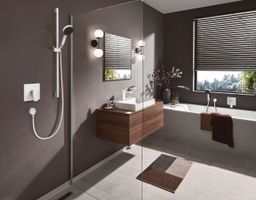 Hansgrohe Vivenis Páková sprchová batéria, biela matná 75615700 - galéria #1