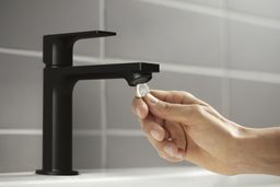 Hansgrohe Rebris E Umývadlová batéria s CoolStart, matná čierna 72560670 - galéria #2
