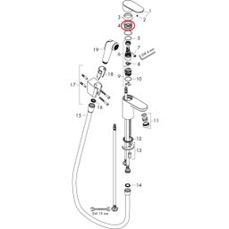 Hansgrohe Matka, chróm 93681000 - galéria #1