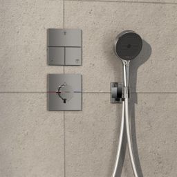 Hansgrohe SprchaSelect Comfort E 3 výstupy, skrytý splachovací ventil, chróm 15573000 - galéria #1