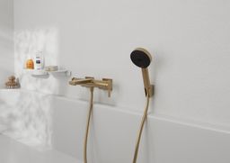 Hansgrohe Ručná sprcha Pulsify Select S 10,5 cm Relaxation EcoSmart, brúsený bronz24111140 - galéria #1