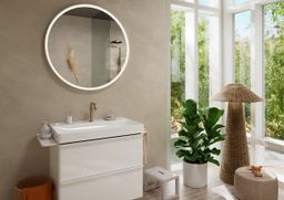 Hansgrohe Sprchová hlavica Pulsify S Head 26 cm s technológiou EcoSmart, brúsený bronz 24141140 - galéria #1