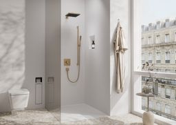 Hansgrohe Ručná sprcha Pulsify S 10 cm EcoSmart, brúsený bronz 24320140 - galéria #3